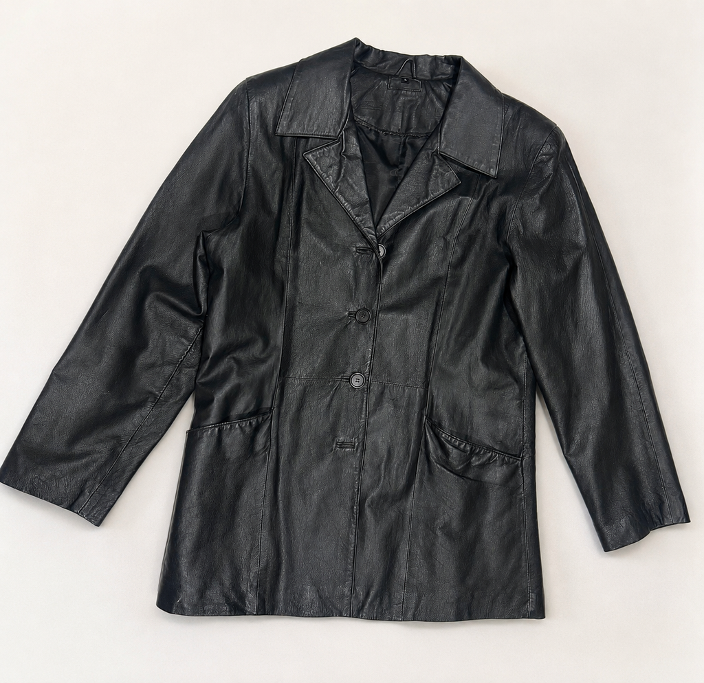Chaqueta de cuero Tadashi