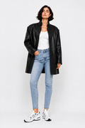 Chaqueta de cuero negro The leather ranch