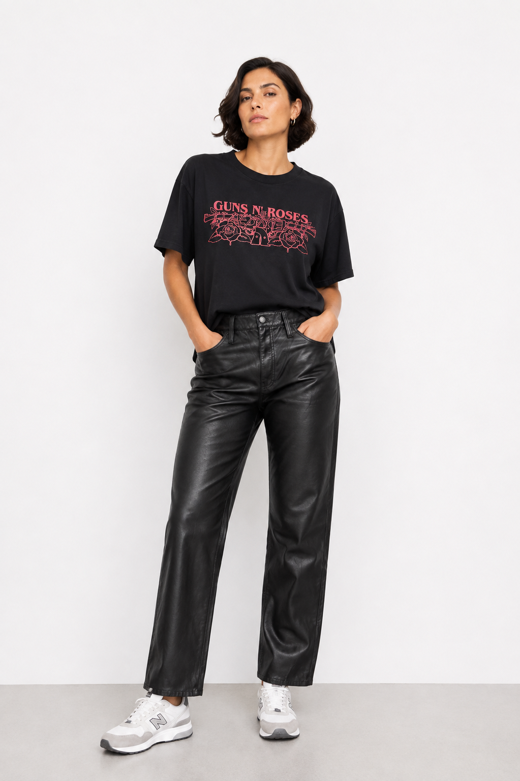 Polera de rock guns and roses