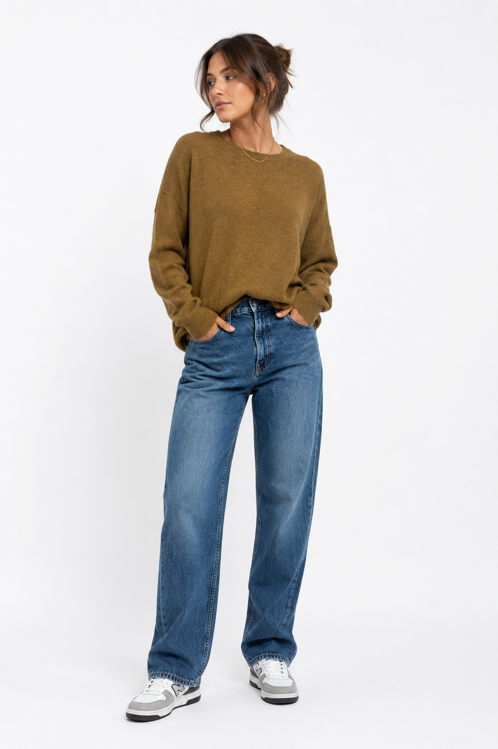 Jeans Gap azul recto