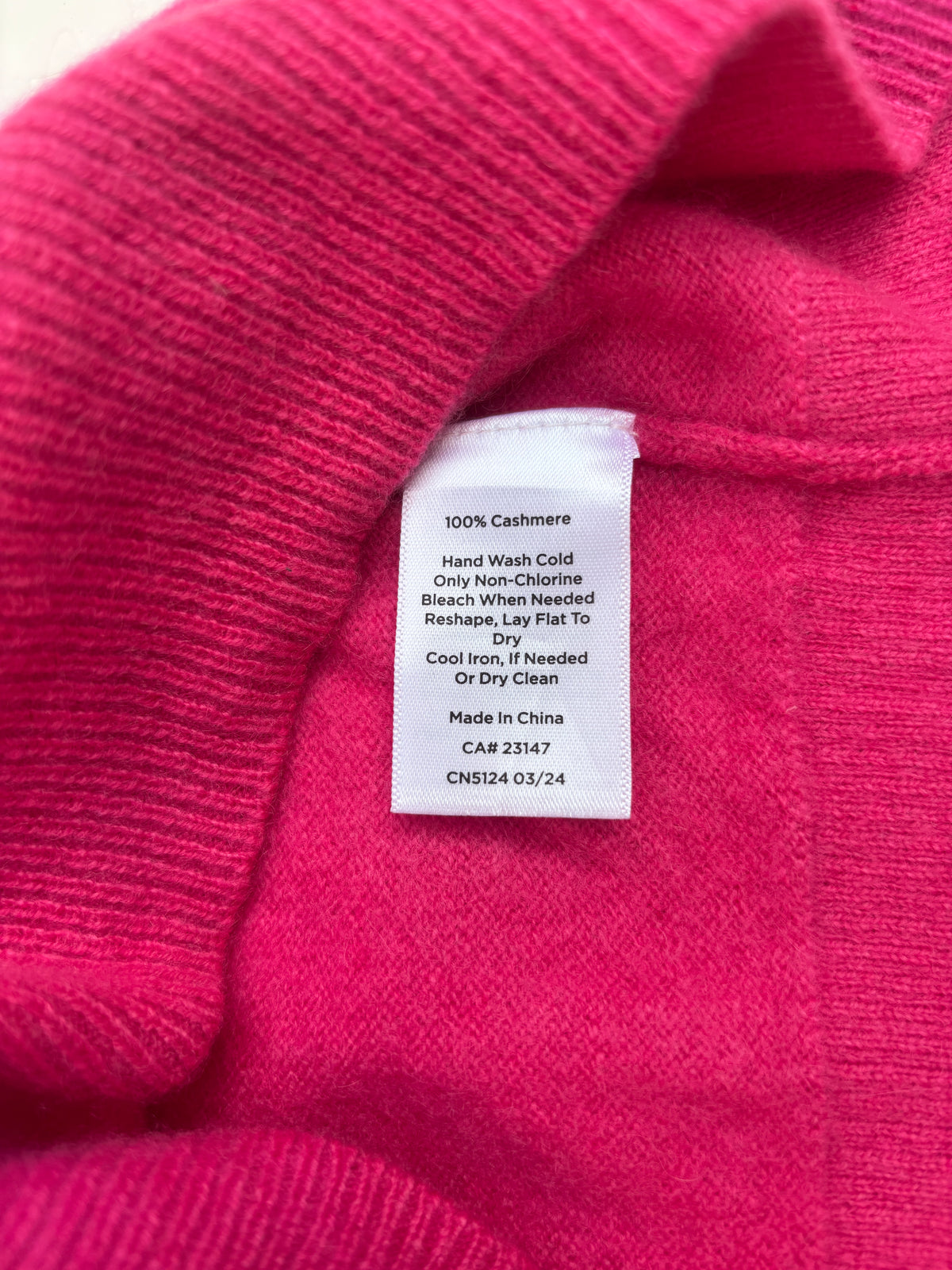 Sweater Talbots cashemere fucsia