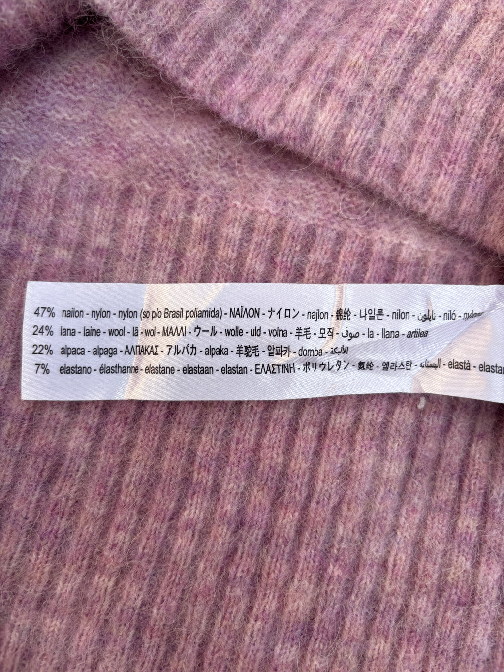 Sweater Zara lila