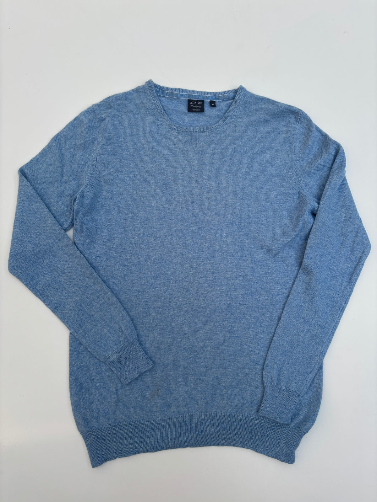 Sweater cashemere celeste Adagio