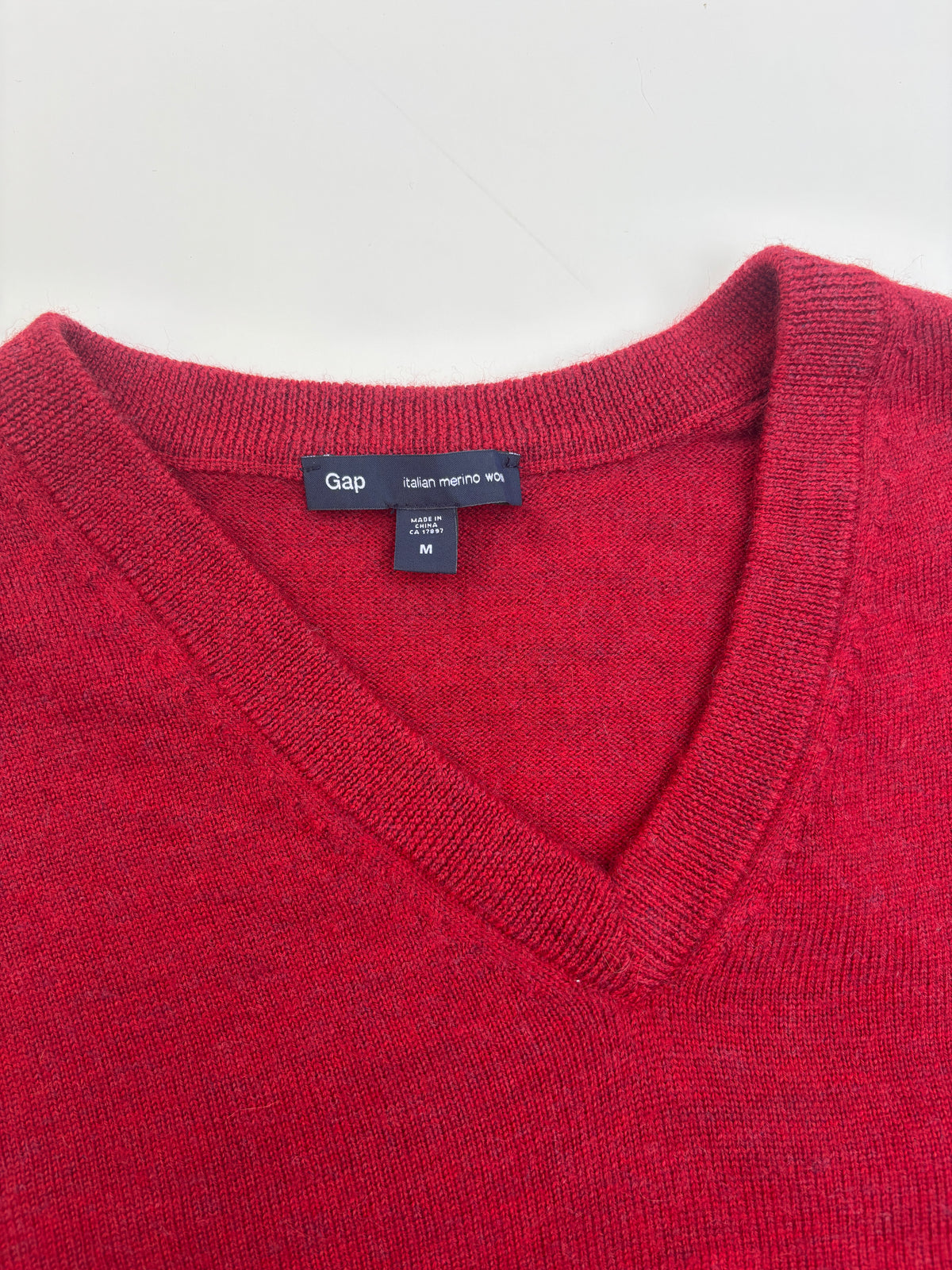 Sweater Gap lana rojo