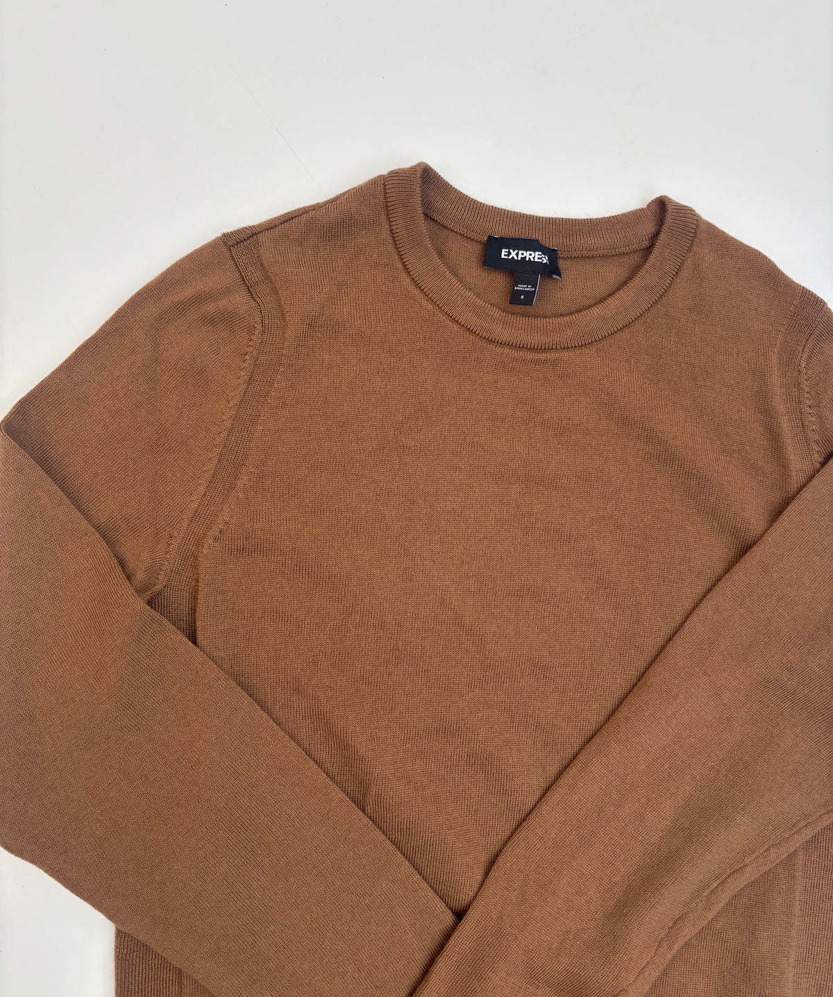 Sweater Express café lana