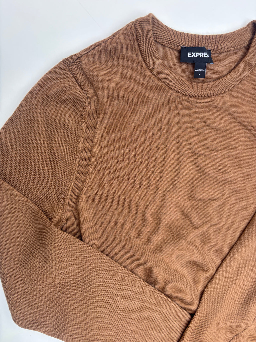 Sweater Express café lana