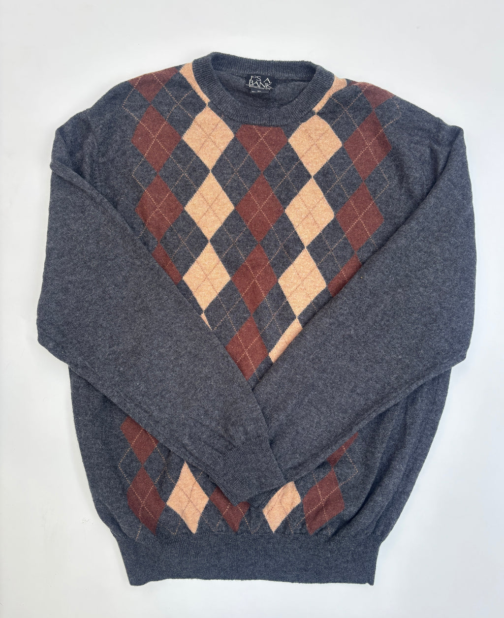 Sweater Joe A bank rombos café