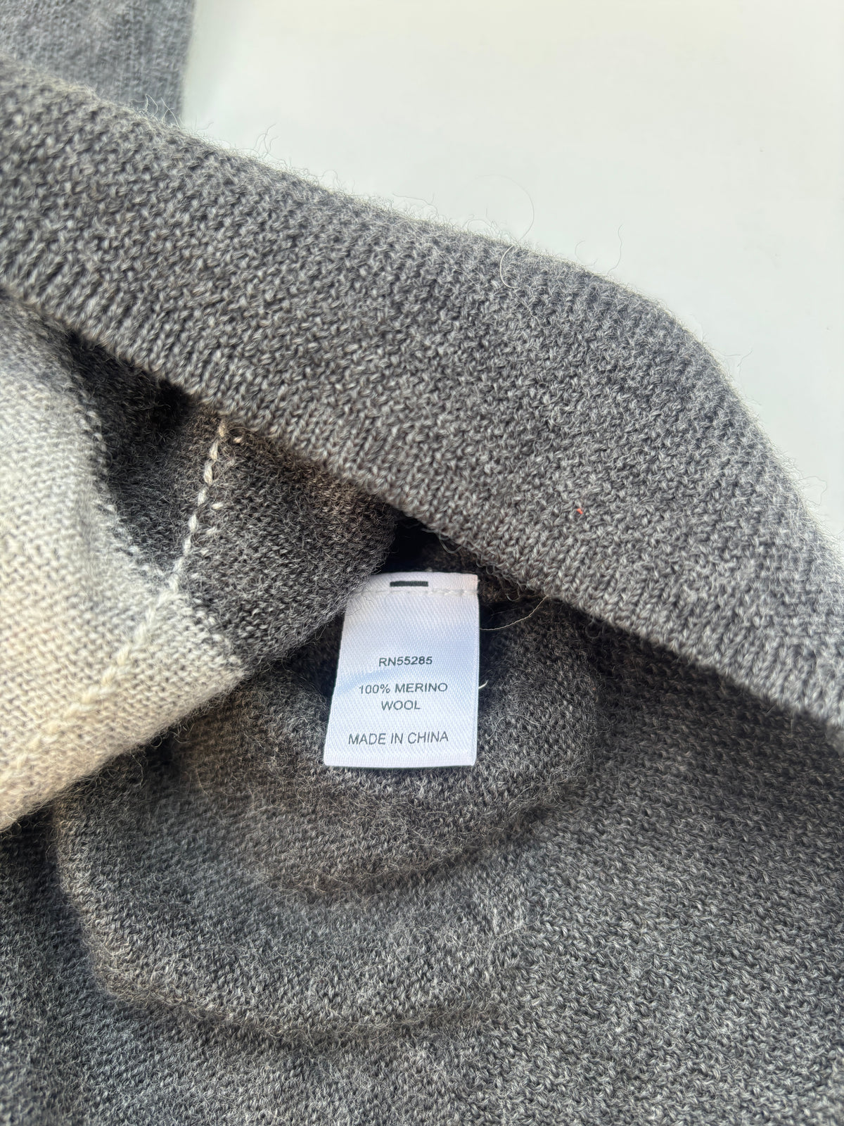 Sweater Express lana gris