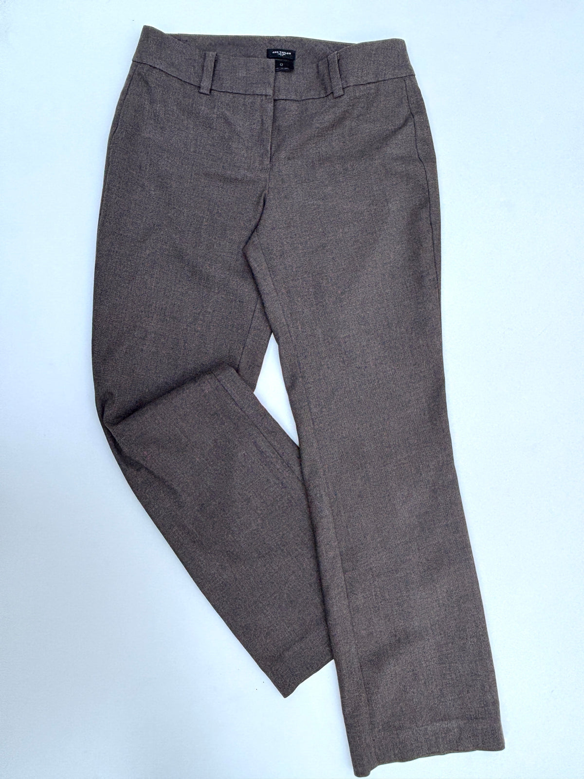 Pantalón Ann Taylor café