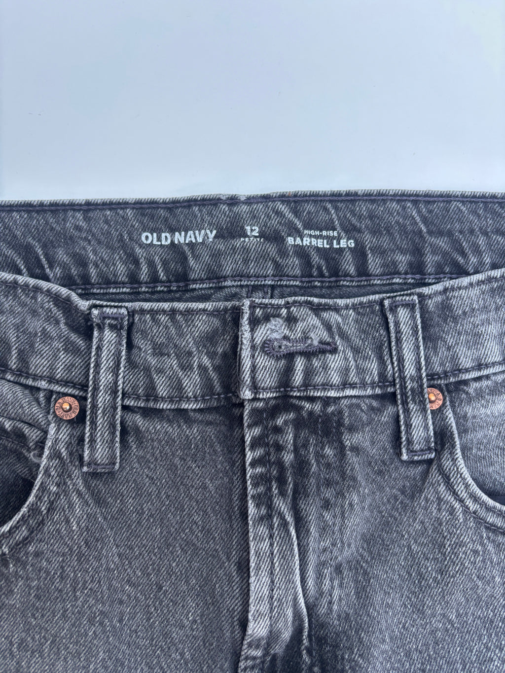 Jeans Old Navy Ballon gris