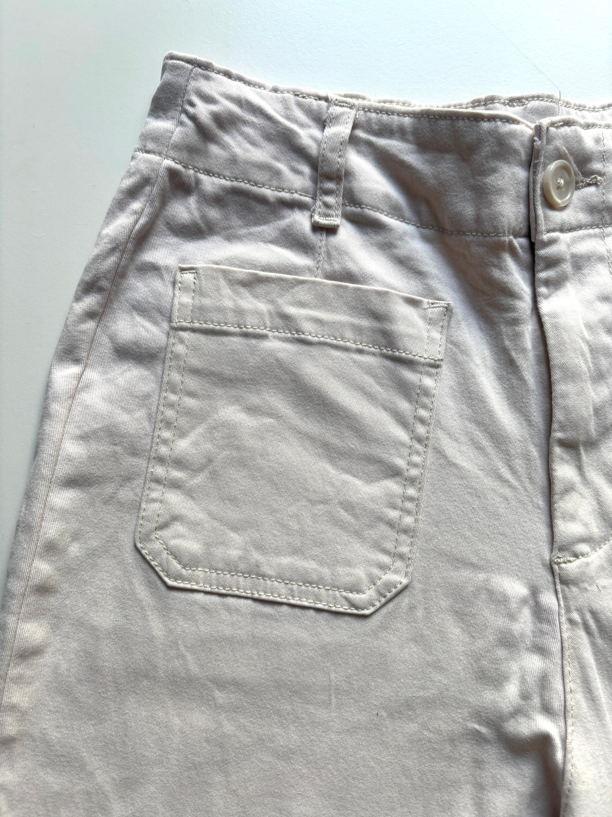 Pantalón pescador blanco Bagatelle