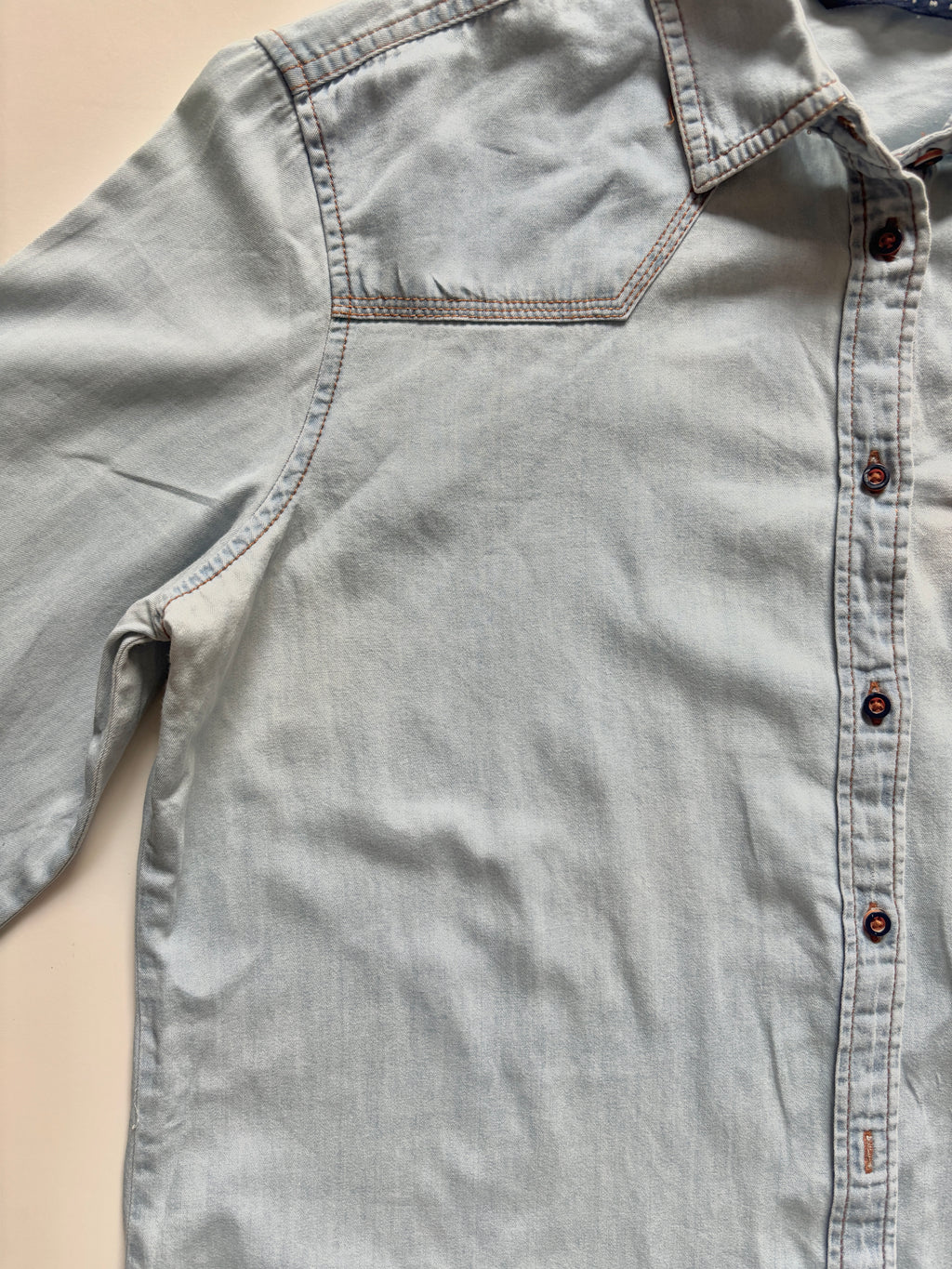 Blusa denim Zara