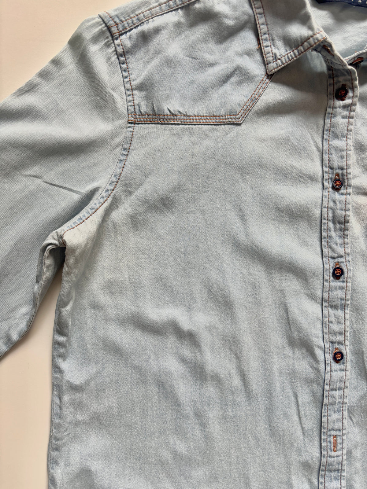 Blusa denim Zara