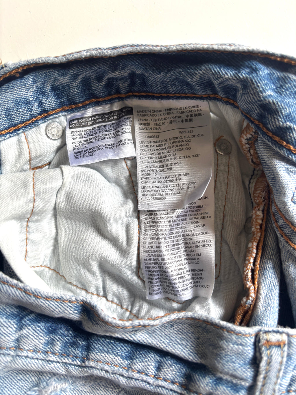 Jeans Levi´s rasgado