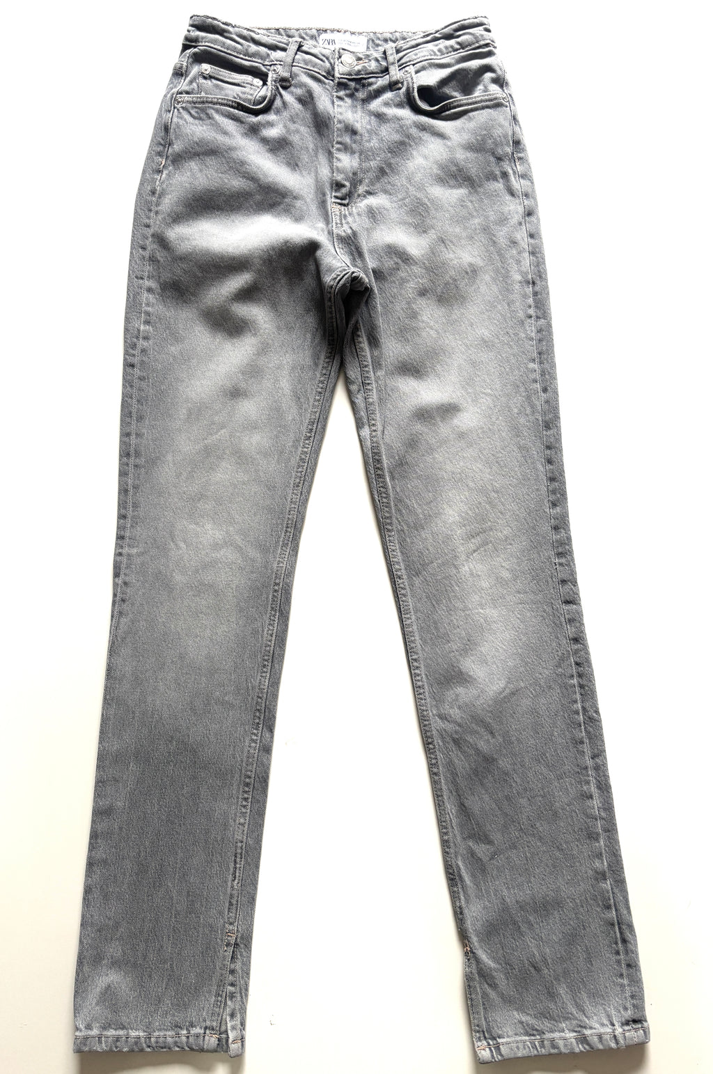 Jeans gris Zara