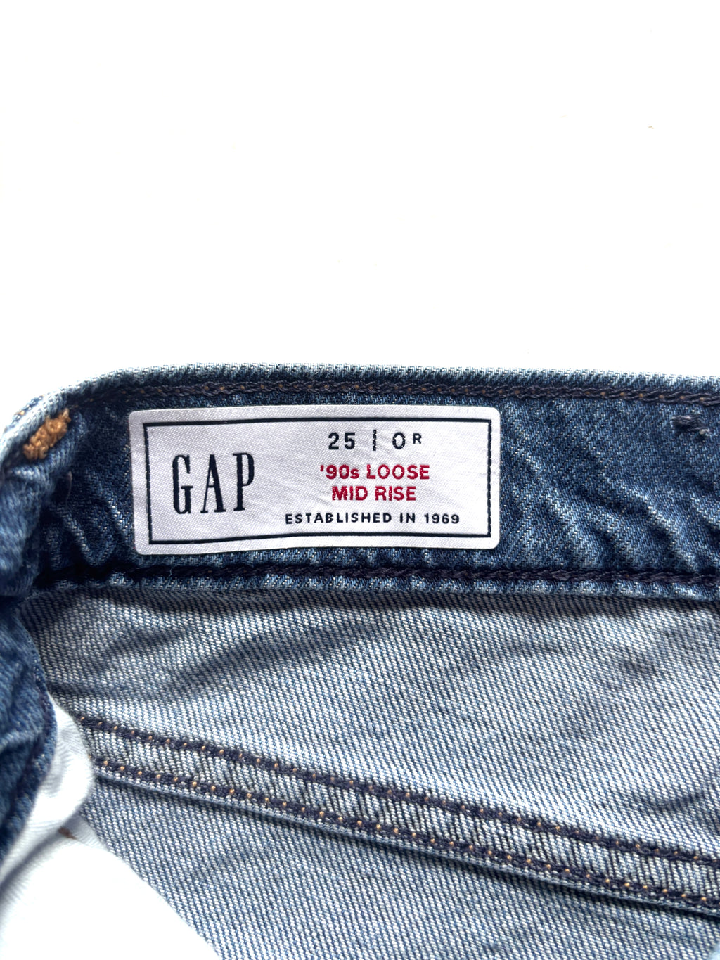 Jeans Gap azul recto