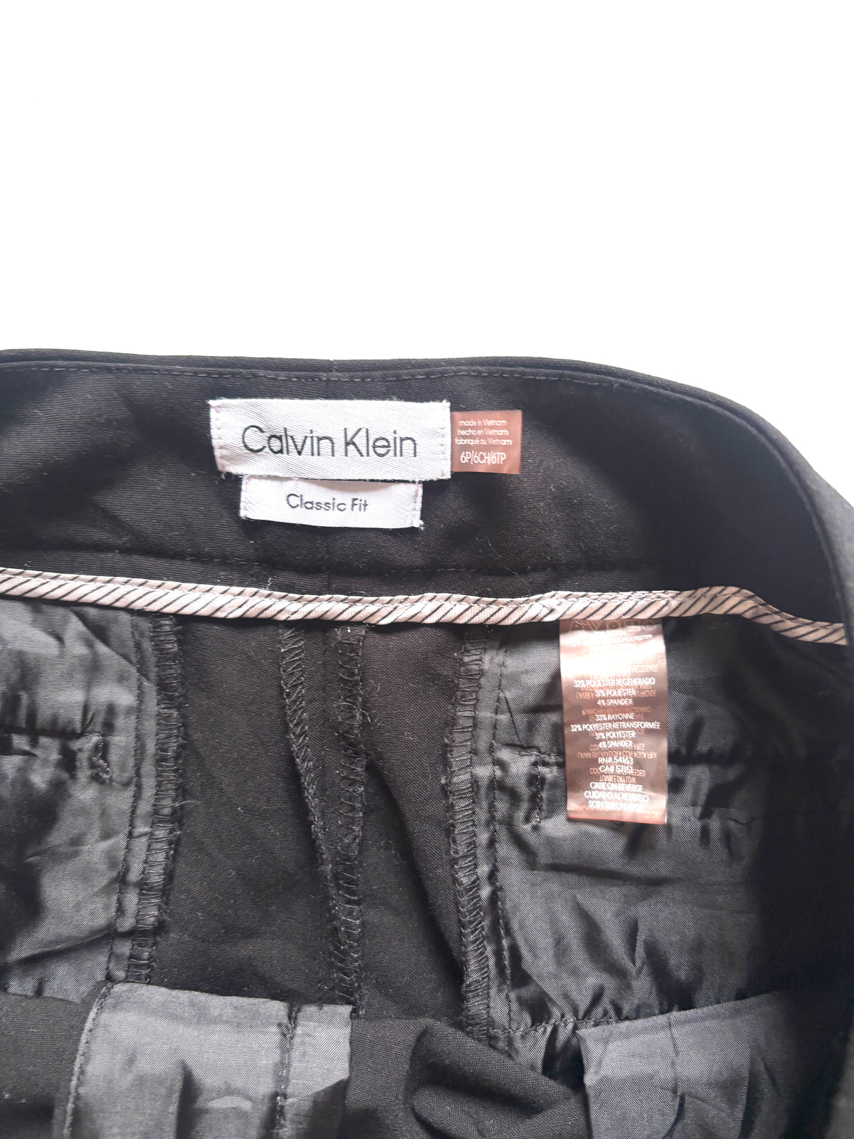 Pantalón negro Calvin Klein