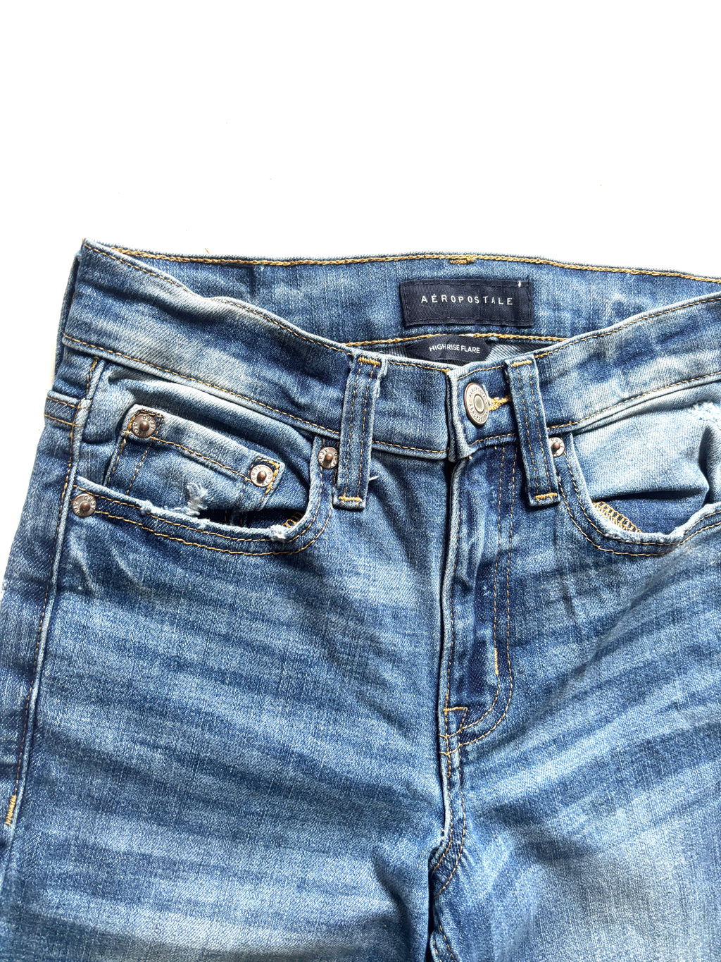 Jeans azul aeropostale flare