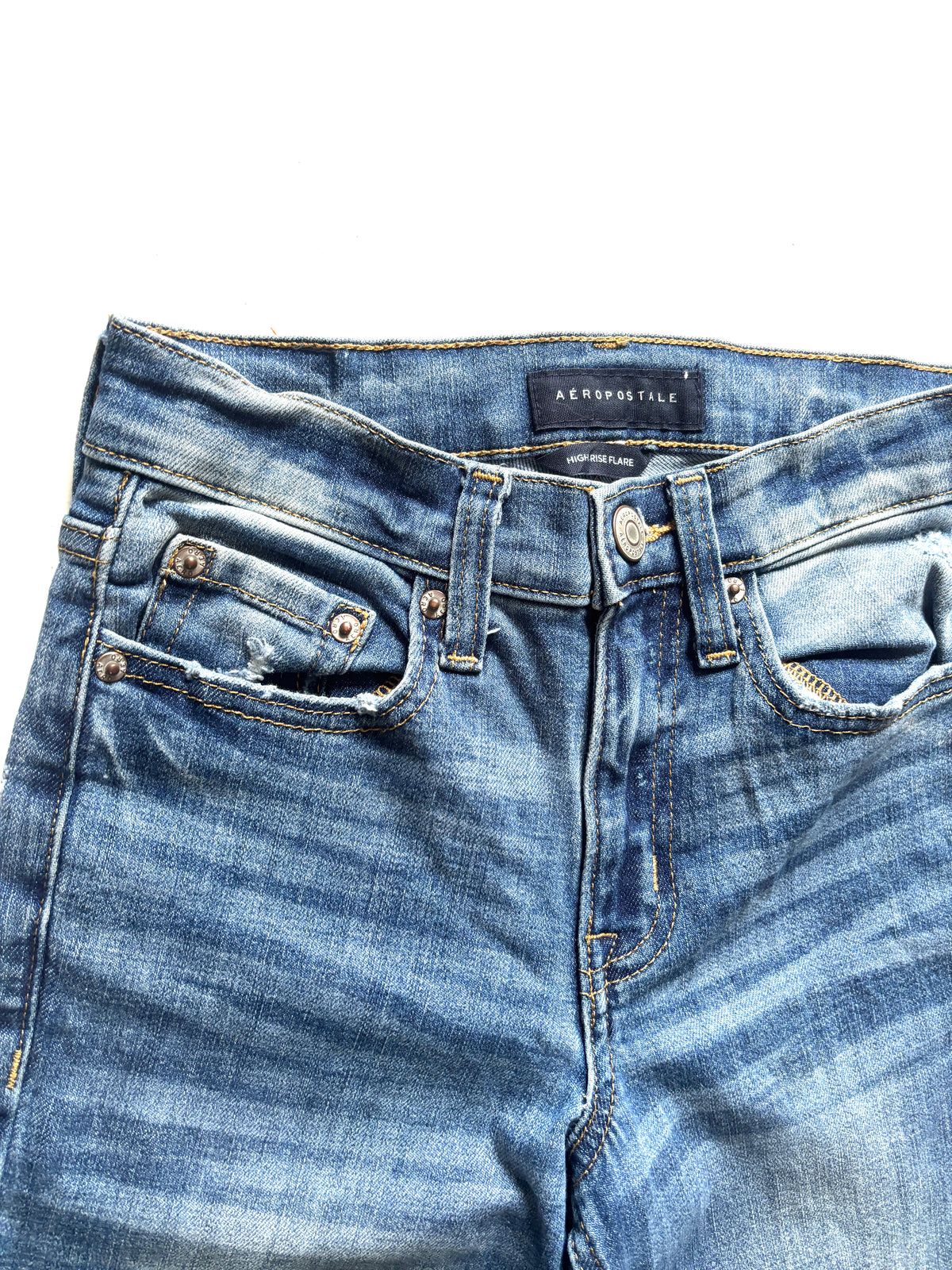 Jeans azul aeropostale flare