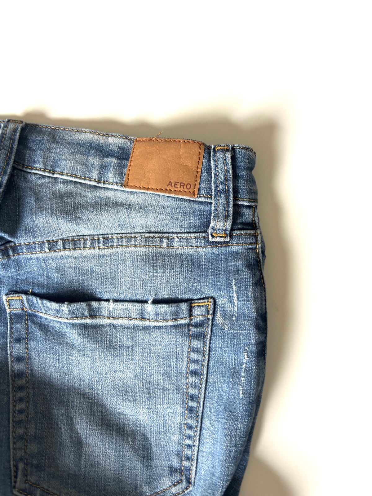 Jeans azul aeropostale flare