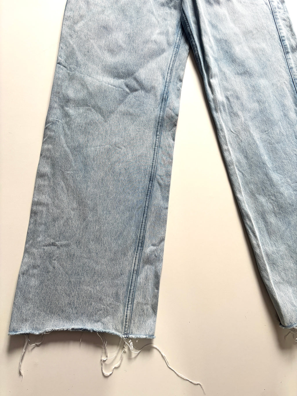 Jeans celeste Hollister baggy