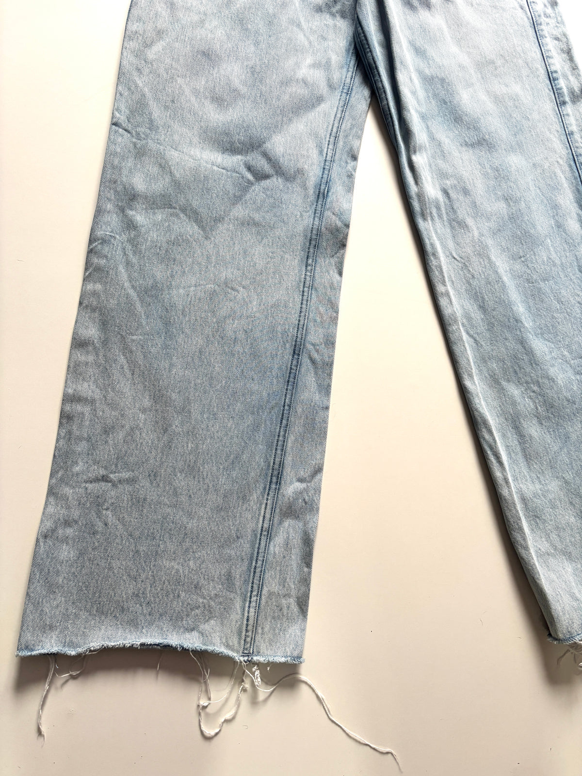 Jeans celeste Hollister baggy