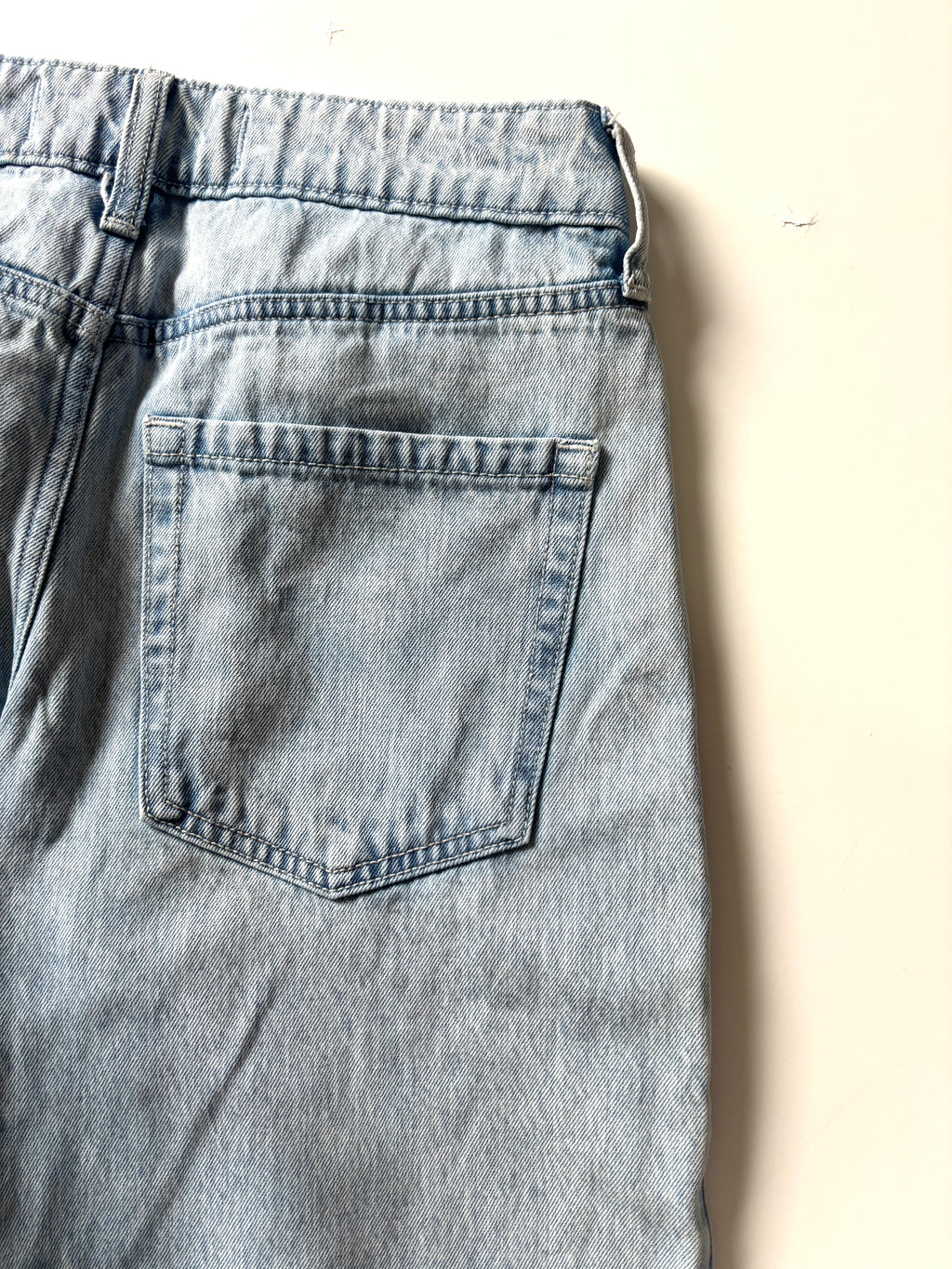 Jeans celeste Hollister baggy