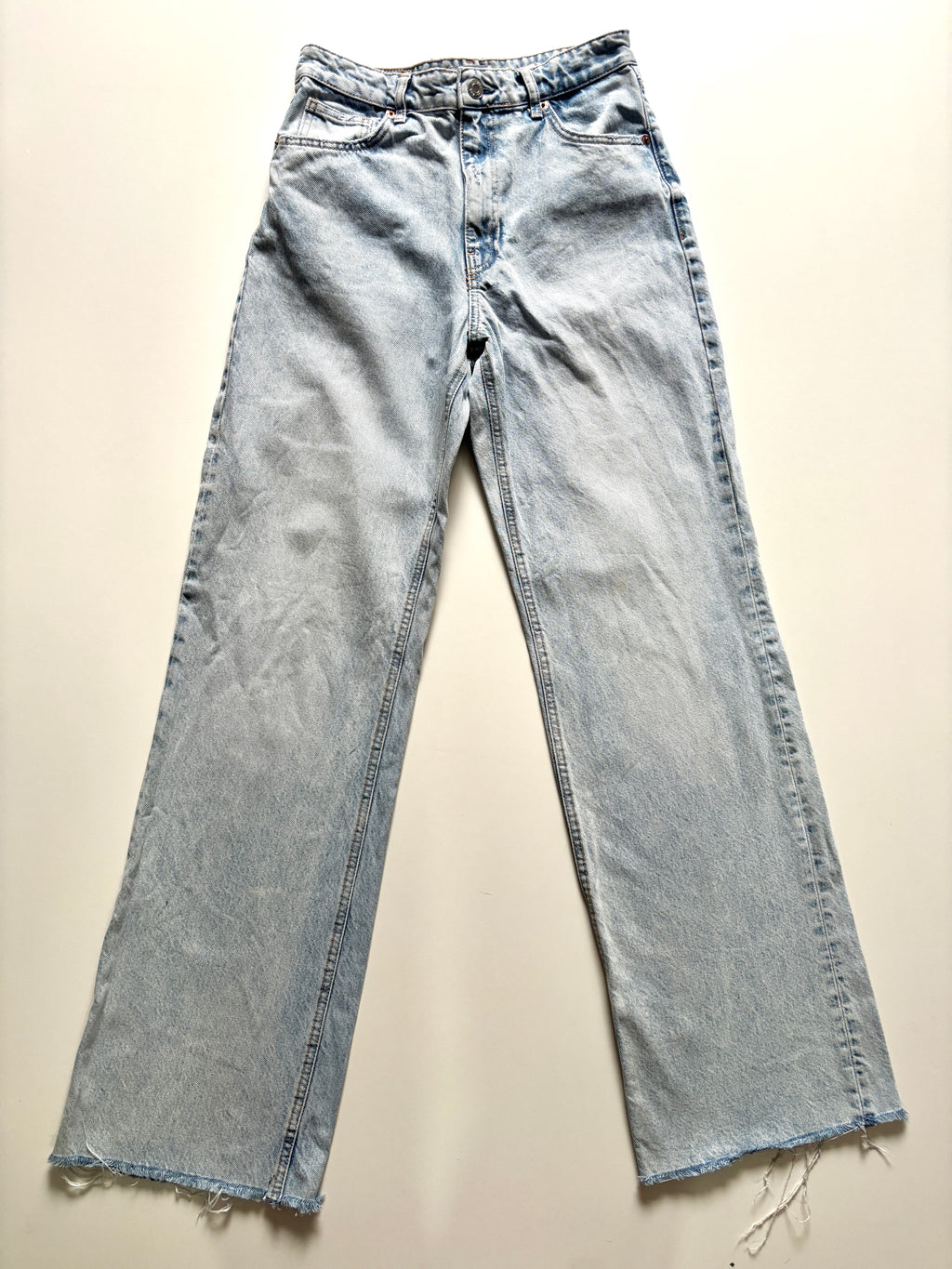 Jeans Zara celeste baggy