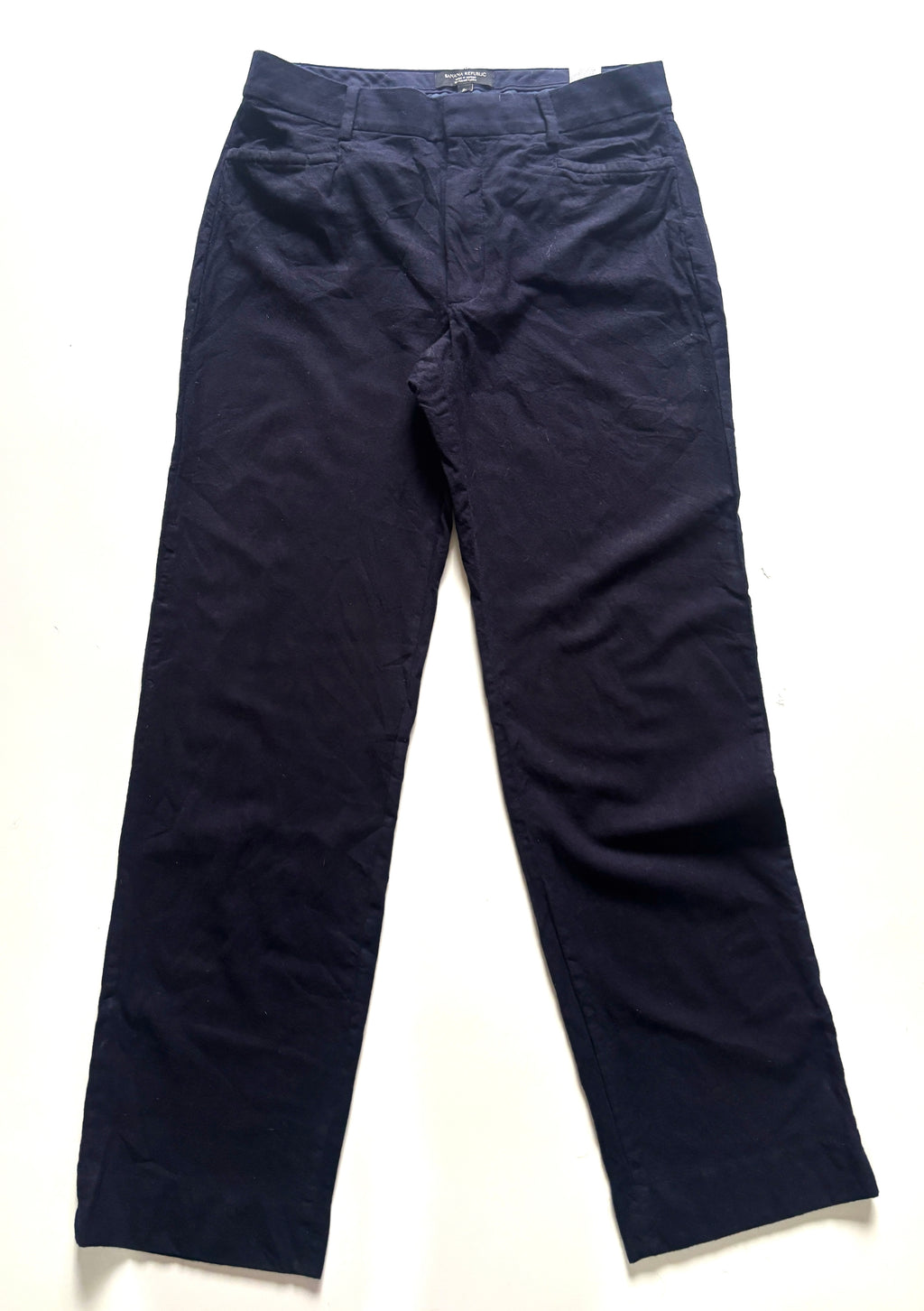 Pantalón Banana Republic azul lana