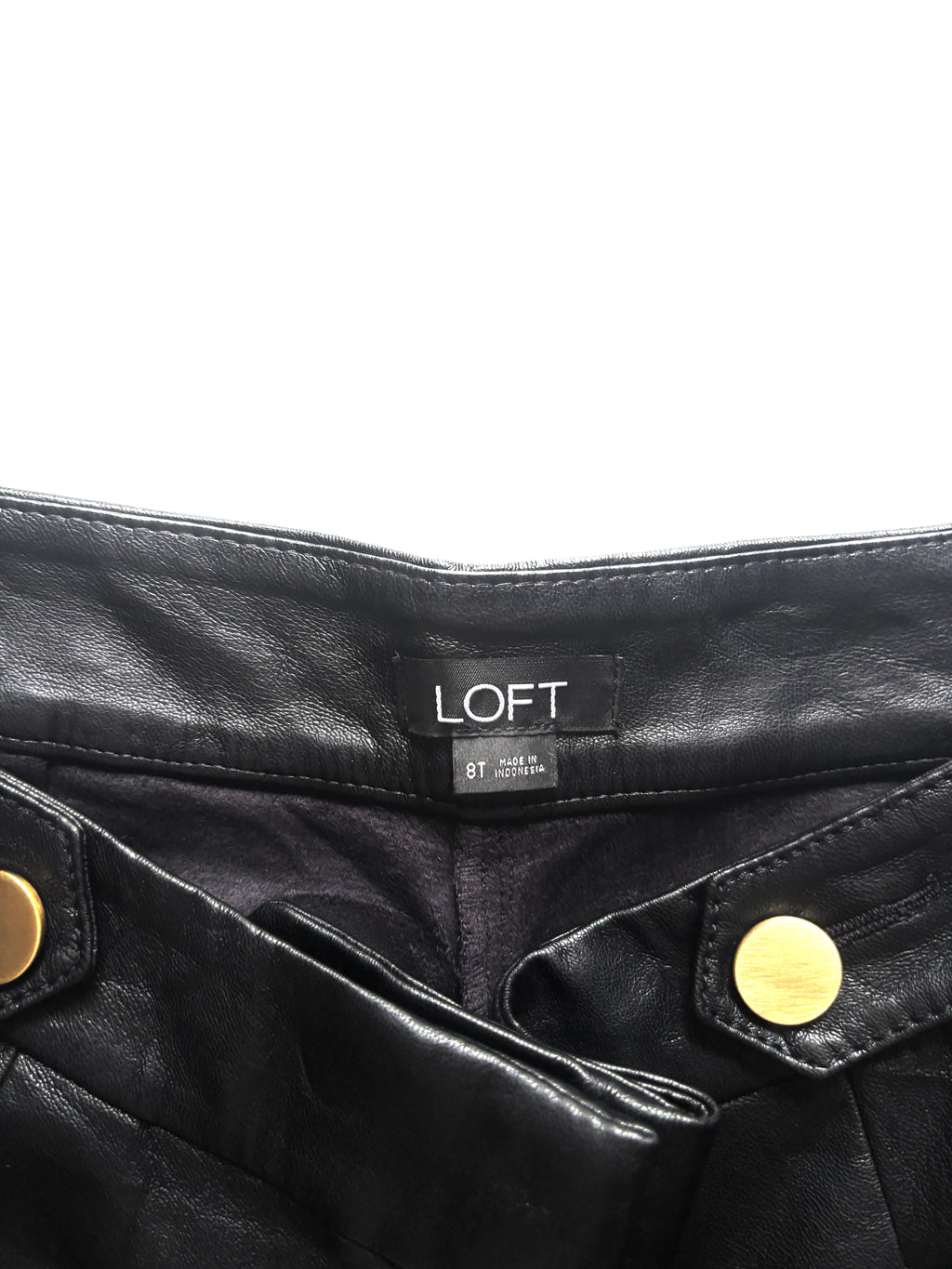 Pantalón Loft cuerina