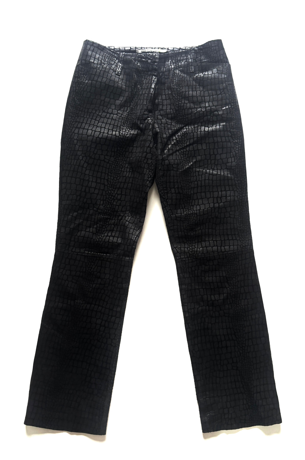Pantalon max studio negro cuero