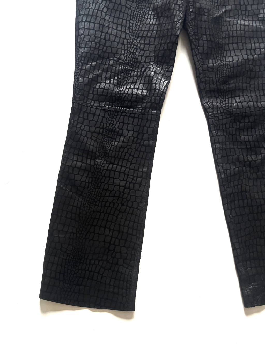 Pantalon max studio negro cuero