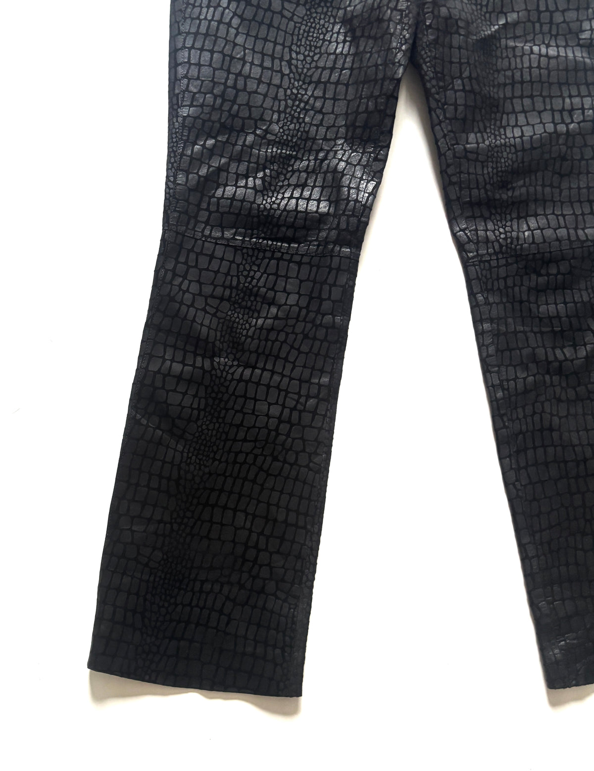 Pantalon max studio negro cuero