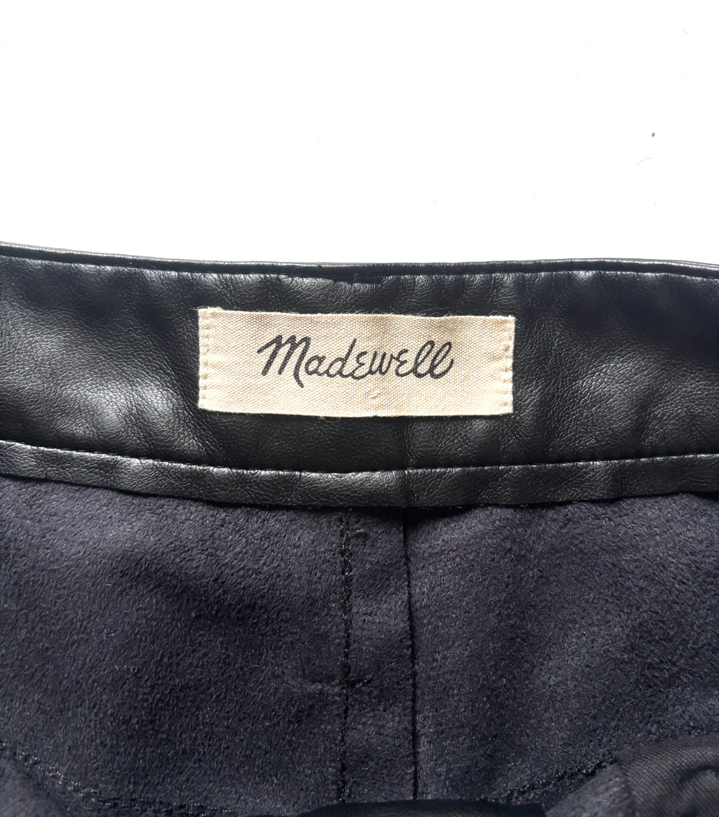 Pantalon Madewell cuerina