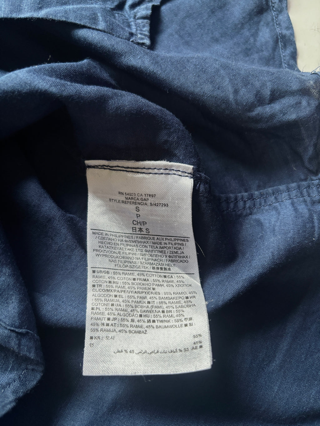 Blusa GAP azul
