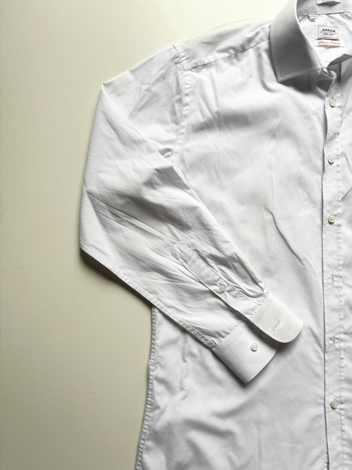 Blusa vintage Arrow blanca