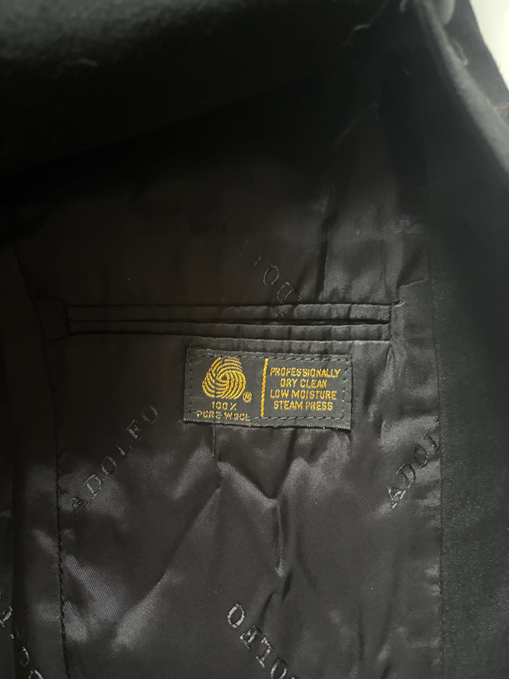 Blazer Adolfo negro