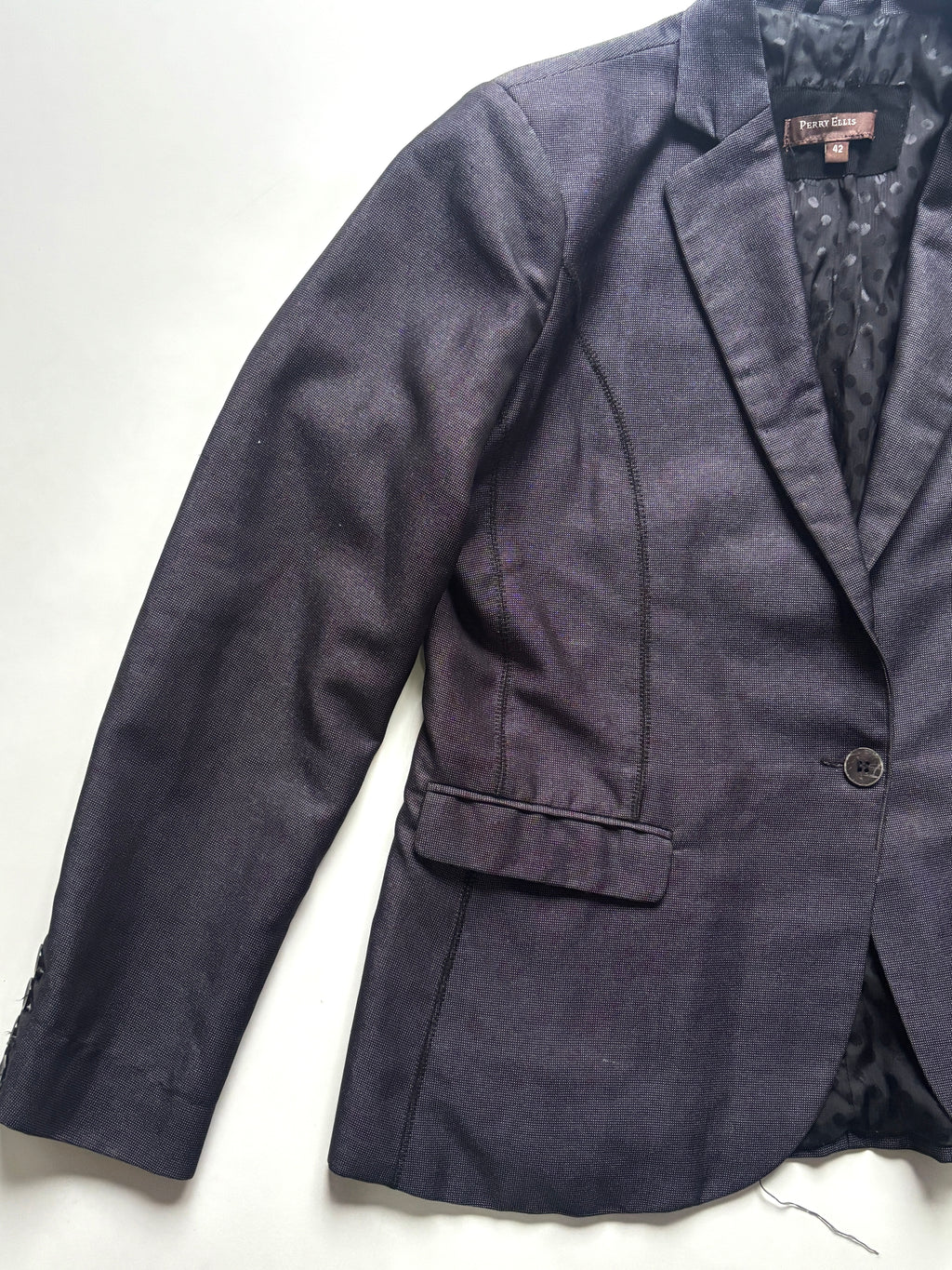 Blazer Perry Ellis gris oscuro