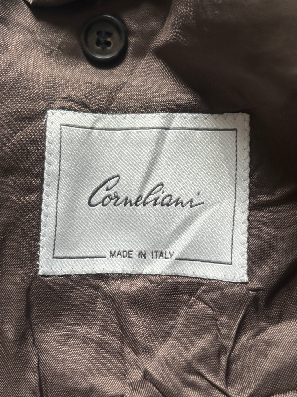 Blazer vintage cafe lana Corneleani
