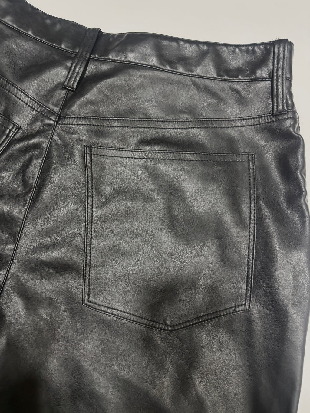 Pantalon Madewell cuerina