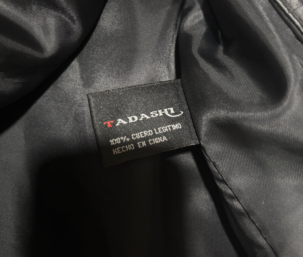 Chaqueta de cuero Tadashi