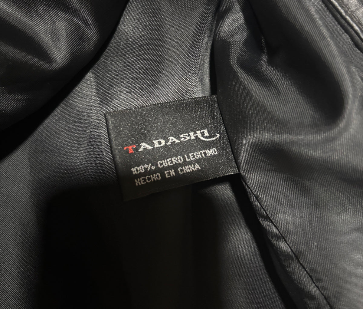 Chaqueta de cuero Tadashi