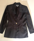 Blazer vintage negro Bestini