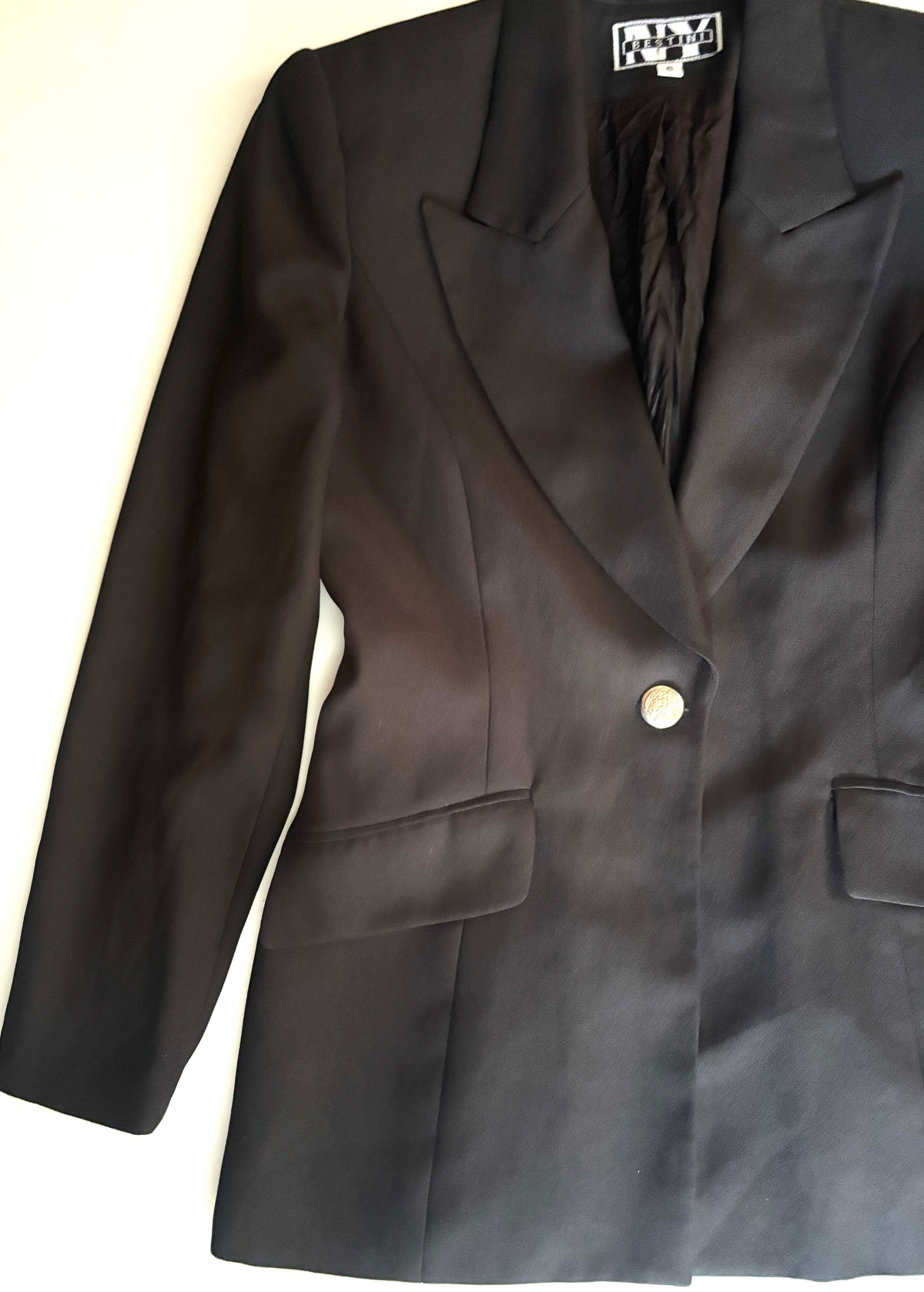 Blazer vintage negro Bestini