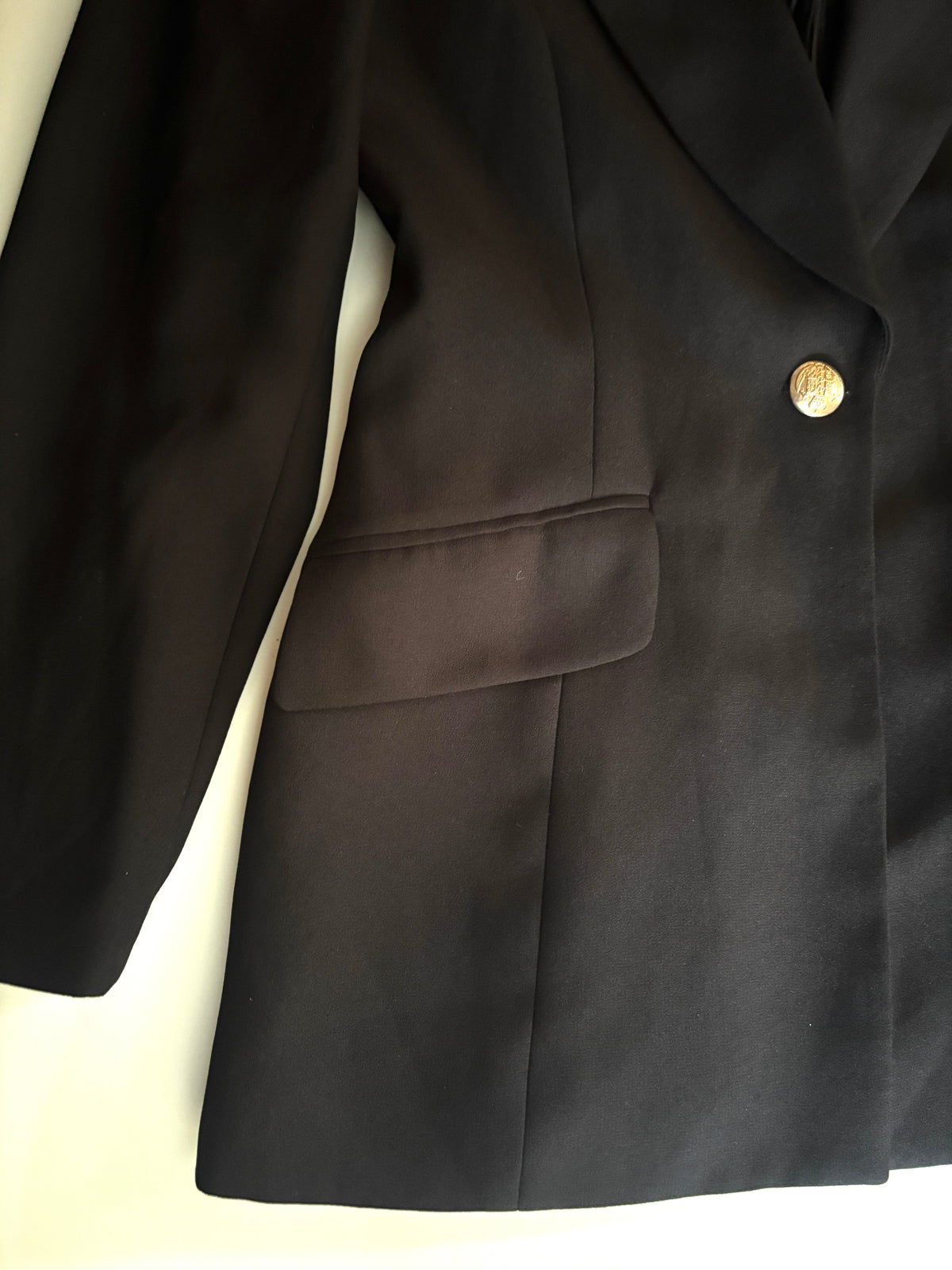 Blazer vintage negro Bestini