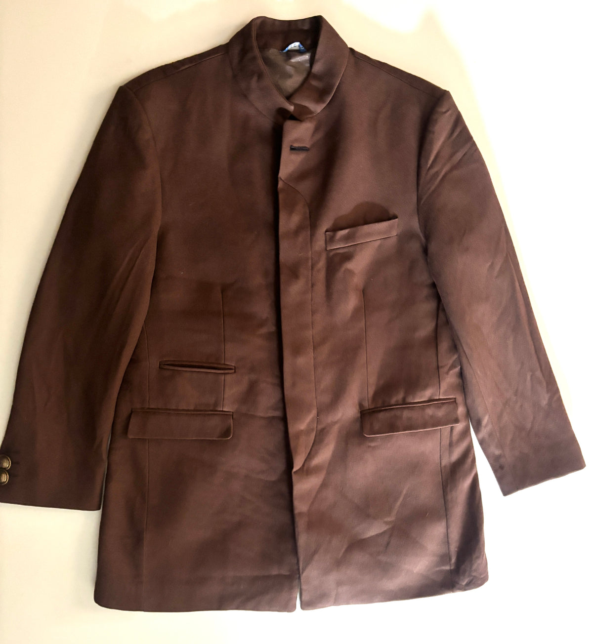 Blazer Vintage estilo militar café