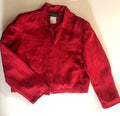 Chaqueta crop roja Herman heist