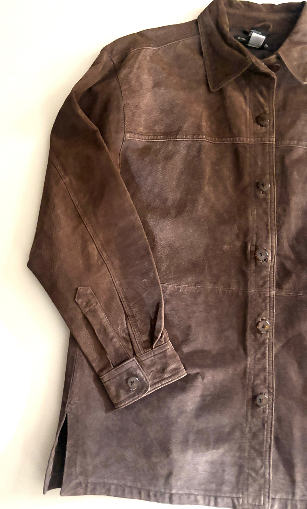 Chaqueta Savannah gamuza café