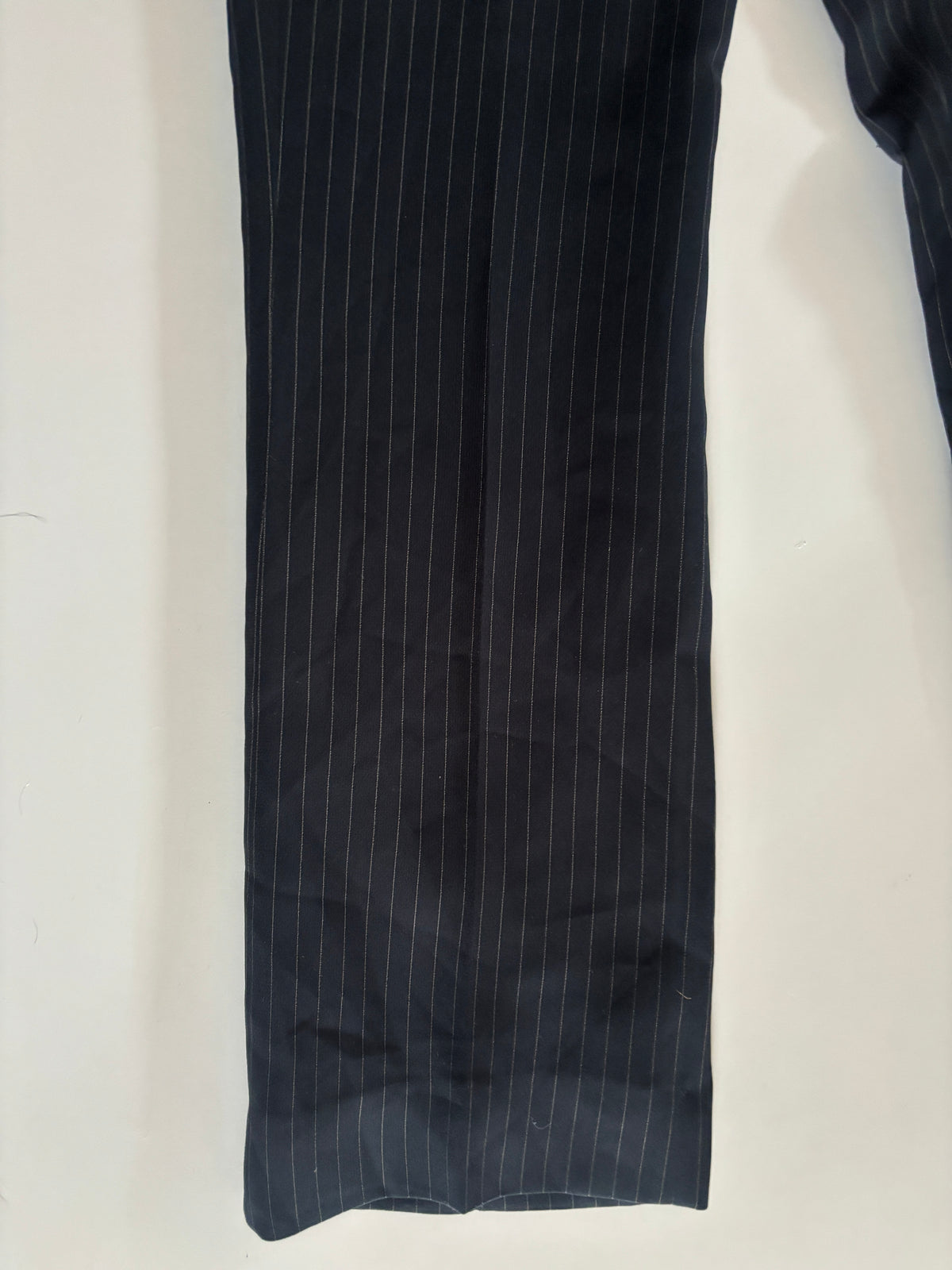 Pantalón vintage azul lineas