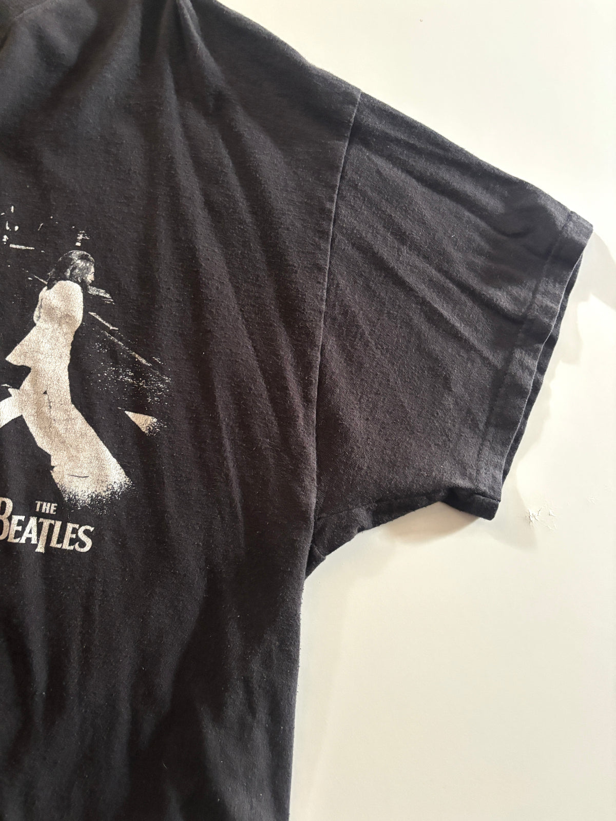 Polera de rock The Beatles etiqueta
